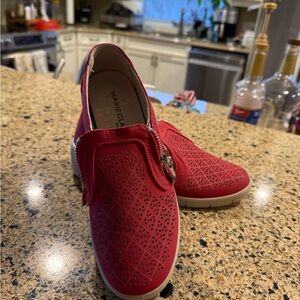 Red Women's Loafers